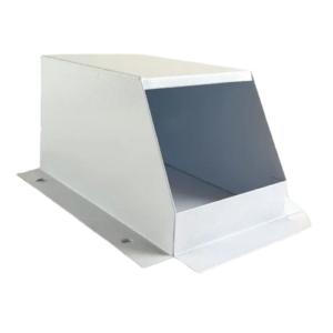 Protector Lámpara para Cámara Domo Pequeño Cuadrado Blanco