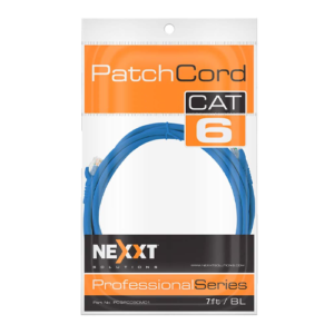 Nexxt U/UTP Patch Cord Cat6A 7ft. LSZH Type BL