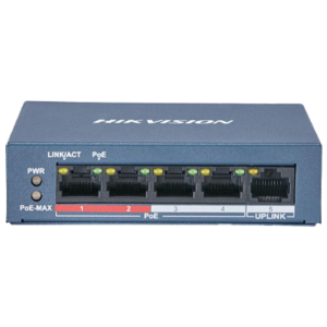 Conmutador POE Fast Ethernet no administrado de 4 puertos