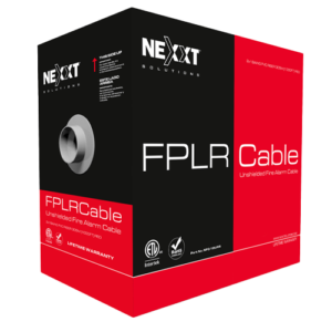 Cable FPLR Sistema de alarma 18AWG no blindado