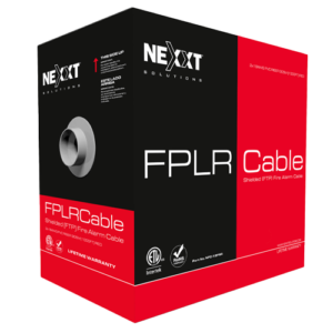 Cable FPLR Sistema de alarma 18AWG blindado