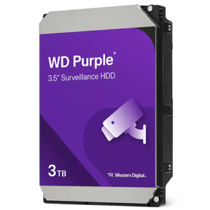 Disco duro para videovigilancia WD Purple - 3 TB
