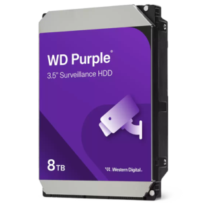 Disco duro para videovigilancia WD Purple - 8 TB