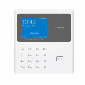 Dispositivo de asistencia de tiempo RFID de pantalla a color W1CPro